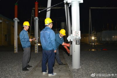 110千伏仲宮變電站強化設(shè)備的夜巡、特巡、節(jié)點測溫和隱患排查