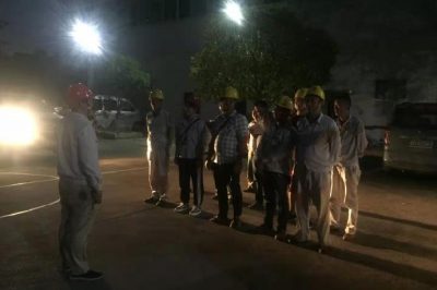 衡山縣供電公司對(duì)長江鎮(zhèn)進(jìn)行用電晨查