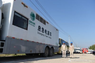 應急電源車現(xiàn)場待命  確保2019年第二屆農民豐收節(jié)供電萬無一失