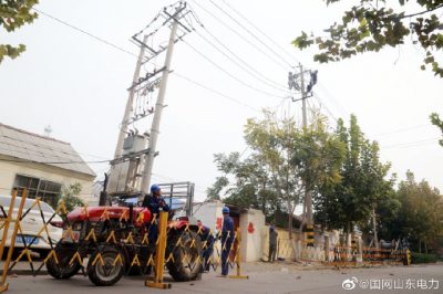 德城區(qū)蘆莊社區(qū)線路升級(jí)改造工作