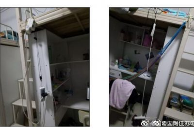 宿舍床頭掛排插？同學(xué)，還請(qǐng)?zhí)岣哂秒姲踩庾R(shí)！