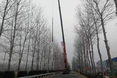 鹽金線前鋒鎮(zhèn)I0千伏前鋒154線進行改造