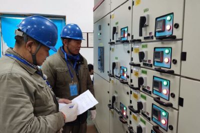 吳江高級中學(xué)“小高考”考點檢查保電設(shè)備