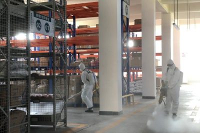 消毒防疫??確保安全復(fù)工復(fù)產(chǎn)