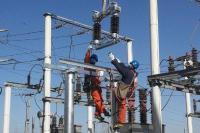 北漢35千伏變電站3號主變擴建工程施工現(xiàn)場