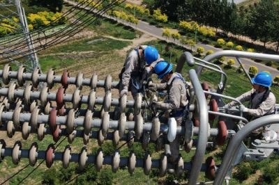 更換特高壓直流線路桿塔自爆絕緣子