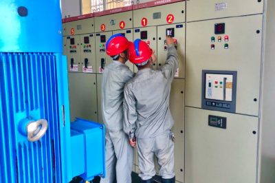 泵站配電室排隱患，汛期不犯難