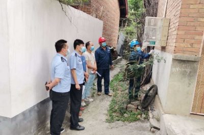 警企聯(lián)動反違查竊，營造和諧用電好環(huán)境