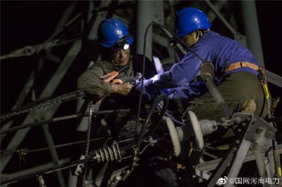 4條線路進行集中消缺維護，更換耐張線夾12只、鍍鋅端子33個