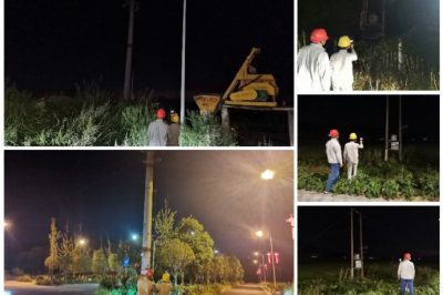 對(duì)10千伏君新線用電量大的專(zhuān)變臺(tái)區(qū)、斷路器、電纜頭開(kāi)展常態(tài)化測(cè)溫工作