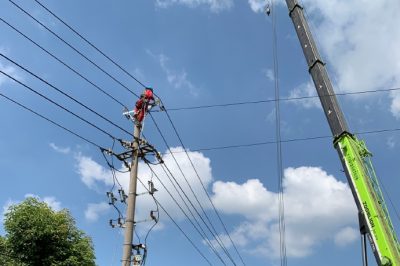架空線路整治，提高線路可靠性