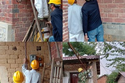 對(duì)用戶進(jìn)戶線存在安全隱患的進(jìn)行整治