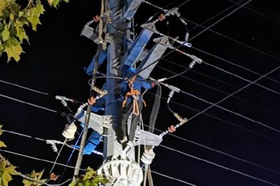 對(duì)城區(qū)內(nèi)10千伏豪邦線(xiàn)進(jìn)行線(xiàn)路改造