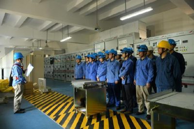 對110千伏平橋變開展半段C級檢修工作