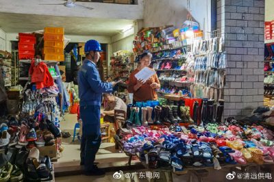 串街走巷為群眾解讀安全用電的政策要求