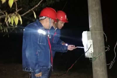 對10千伏糖鋪線高損臺區(qū)進行夜查