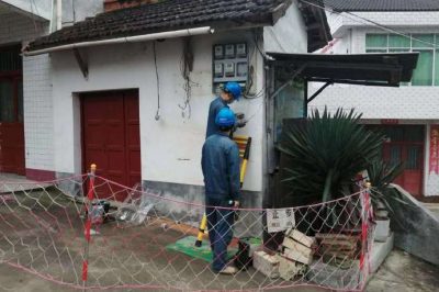 更換破舊表箱，推進美麗鄉(xiāng)村建設