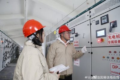 助力綜合客運樞紐成功送電