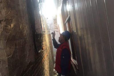 對電供暖線路進行全面巡視檢查