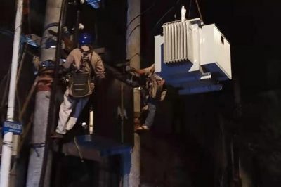 10千伏玉泉線新華聯(lián)公租房#1變因負(fù)荷過重導(dǎo)致停電