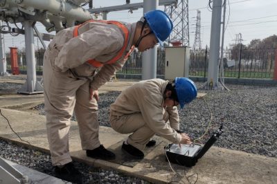 110千伏穿城變110千伏設(shè)備開展檢修、試驗及保護校驗工作